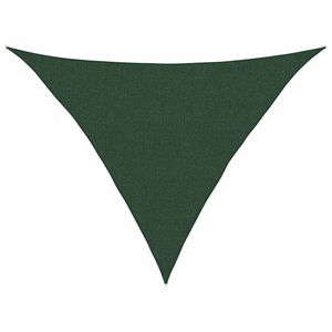 vidaXL Voile d'ombrage 160 g/m&sup2; Vert fonc&eacute; 2,5x2,5x3,5 m PEHD