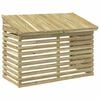 vidaXL Housse de climatiseur 117,5x62,5x85,5 cm Bois de pin impr&eacute;gn&eacute;