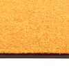 vidaXL Paillasson lavable Orange 60x180 cm