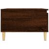 vidaXL Table basse ch&ecirc;ne marron 55x55x36,5 cm bois d'ing&eacute;nierie