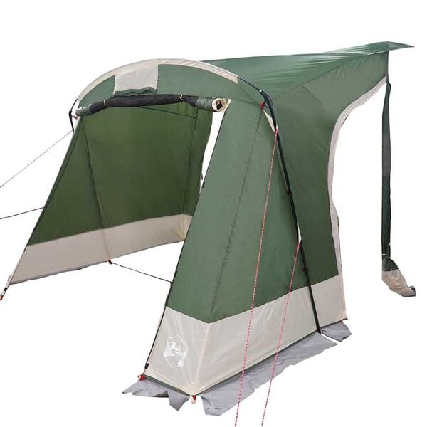 vidaXL Tente de hayon avec toit Vert 285 x 255 x 245 cm taffetas