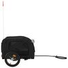 vidaXL Remorque de vélo pour animaux de compagnie noir