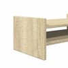 vidaXL Support de moniteur ch&ecirc;ne sonoma 50x27x20 cm bois d'ing&eacute;nierie