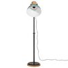 vidaXL Lampadaire 25 W bleu d&eacute;lav&eacute; 30x30x100-150 cm E27