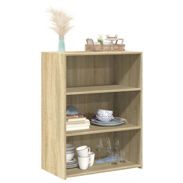 vidaXL Buffet ch&ecirc;ne sonoma 70x41x93 cm bois d'ing&eacute;nierie