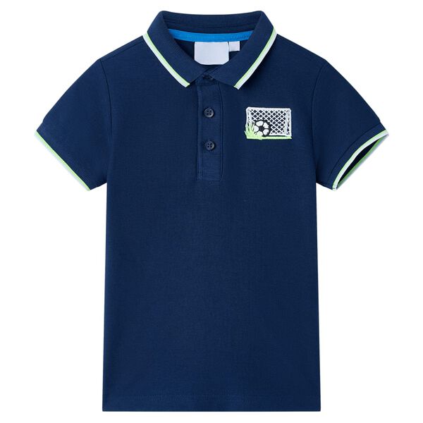 Polo pour enfants bleu marine 128