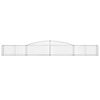 vidaXL Paniers à gabions arqués 5 pcs 400x50x40/60 cm Fer galvanisé
