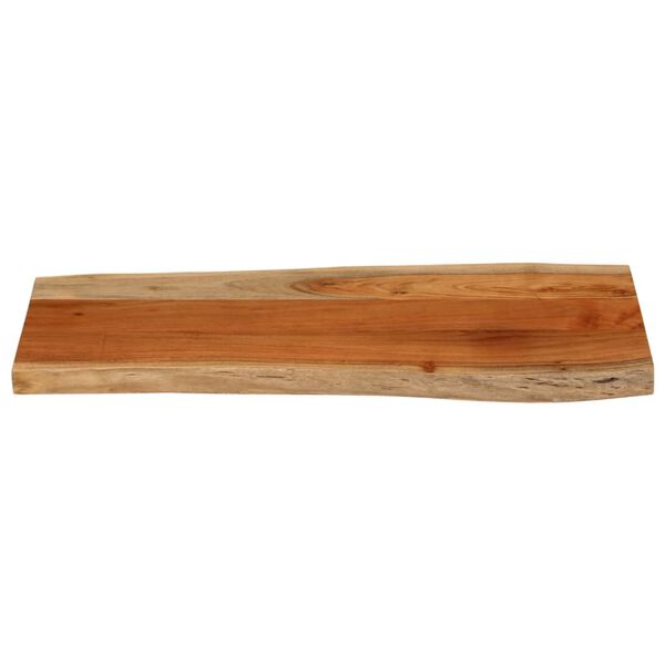 vidaXL Dessus de table 80x40x3,8 cm rectangulaire bois massif acacia