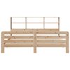 vidaXL Cadre de lit sans matelas 200x200 cm bois massif de pin