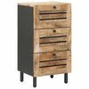 vidaXL Armoires de rangement Naturel 40 x 33 x 75 cm