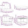vidaXL Ensemble de canap&eacute;s d'ext&eacute;rieur 7 pcs Naturel et Beige
