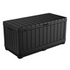 Keter Bo&icirc;te de rangement de jardin Kentwood 350 L Anthracite
