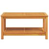 vidaXL Table d'appoint Marron 90 x 50 x 45 cm Bois d'Acacia Massif
