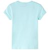 T-shirt pour enfants aqua clair 92