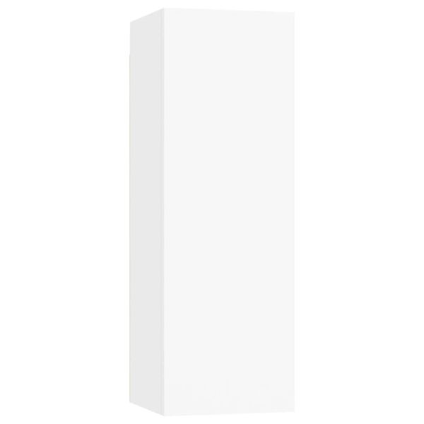 vidaXL Ensemble de meubles TV 7 pcs Blanc Bois d'ing&eacute;nierie