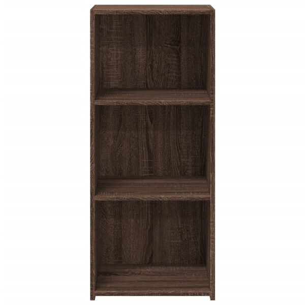 vidaXL Buffet ch&ecirc;ne marron 40x41x93 cm bois d'ing&eacute;nierie