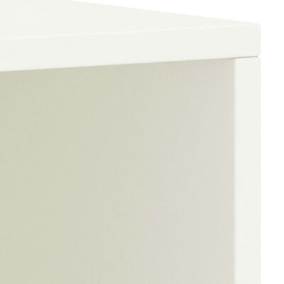 vidaXL Table de chevet Blanc 35x30x40 cm Bois de pin massif