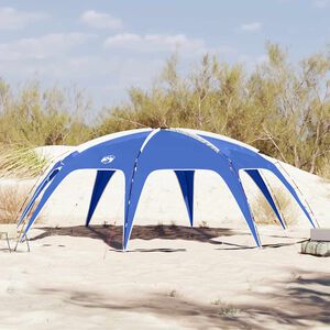 vidaXL Tente de f&ecirc;te bleu azur&eacute; imperm&eacute;able