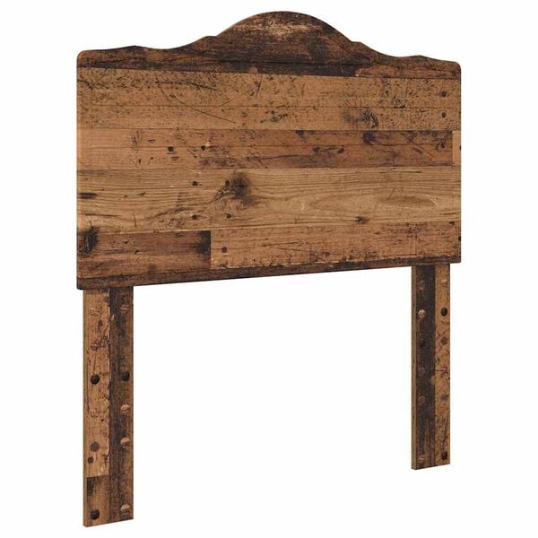vidaXL T&ecirc;te de lit Bois Ancien 75 cm Bois d'ing&eacute;nierie