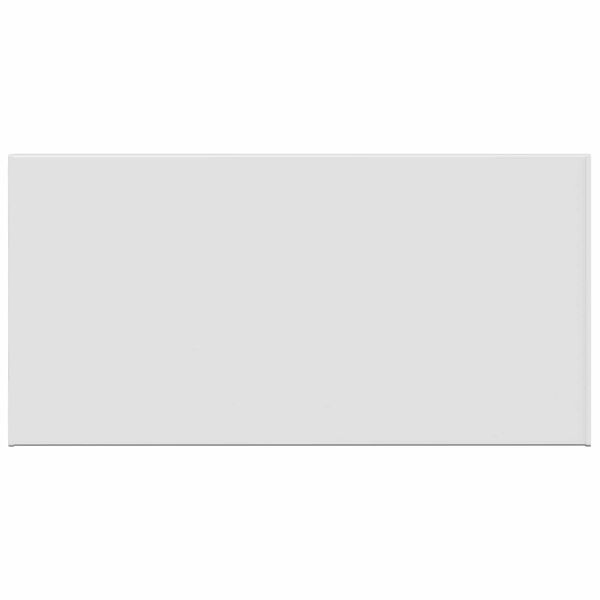 vidaXL Appui de fen&ecirc;tre Blanc 100 x 40 x 4,5 cm PVC