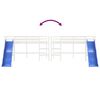 vidaXL Lit mezzanine d'enfants sans matelas avec toboggan 80x200 cm