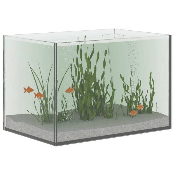 vidaXL Aquarium avec stockage Transparent 30 x 20 x 20 cm Verre