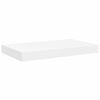 vidaXL &Eacute;tag&egrave;res murales flottantes 4 pcs Blanc 50x23x3,8 cm MDF