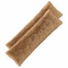 vidaXL Coussin avec oreiller HEERLEN Taupe 40 x 145 cm Fleece PV