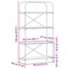vidaXL &Eacute;tag&egrave;re Ch&ecirc;ne Sonoma 80 x 30 x 146 cm Bois d'ing&eacute;nierie