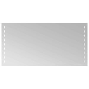 vidaXL Miroir de salle de bain LED Transparent 100 x 50 cm