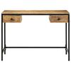 vidaXL Bureau Marron 105 x 50 x 75 cm Bois de manguier massif
