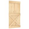 vidaXL Porte coulissante NARVIK 100 x 210 cm (213,5 cm)