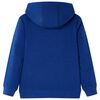 Sweatshirt &agrave; capuche pour enfant bleu fonc&eacute; 140
