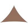 vidaXL Voile d'ombre Taupe 7 x 5 x 5 m HDPE