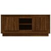 vidaXL Meuble TV chêne marron 102x35x45 cm bois d'ingénierie