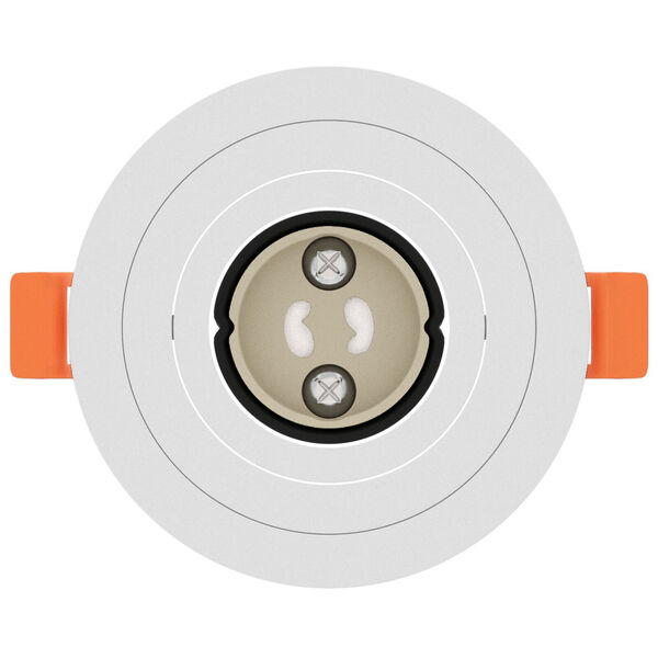 vidaXL Projecteur 24 pcs Blanc 9 x 9 x 2 cm Aluminium