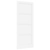 vidaXL Porte int&eacute;rieure 86 x 211 cm Contreplaqu&eacute; Blanc