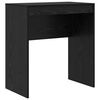 vidaXL Bureau avec tiroir 2 pcs Ch&ecirc;ne noir