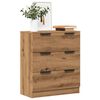 vidaXL Buffet chêne artisanal 60x30x70 cm bois d'ingénierie
