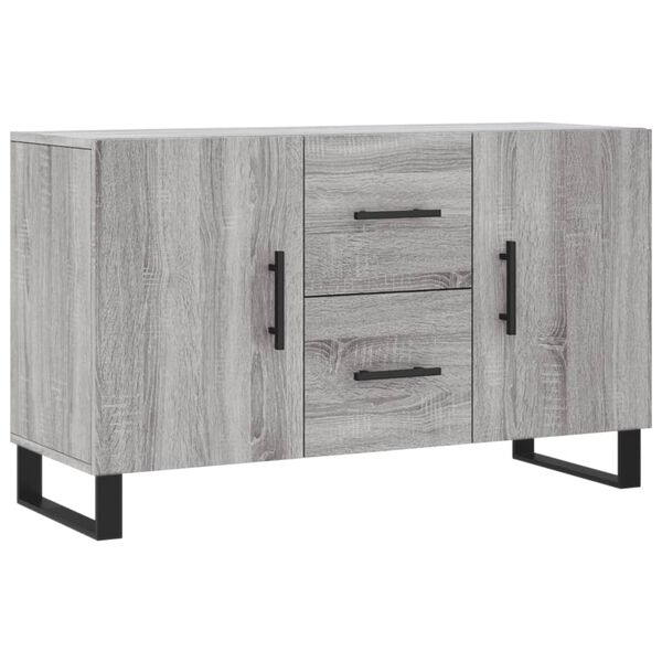 vidaXL Buffet sonoma gris 100x36x60 cm bois d'ingénierie