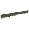 vidaXL Bordure de Pelouse 50 pcs 103 x 10 cm Acier Vert olive