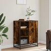 vidaXL Buffet chêne fumé 62x35x76 cm bois d'ingénierie