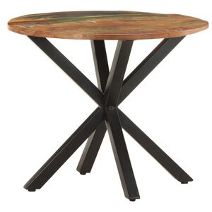 vidaXL Table d'appoint 68x68x56 cm Bois de r&eacute;cup&eacute;ration massif