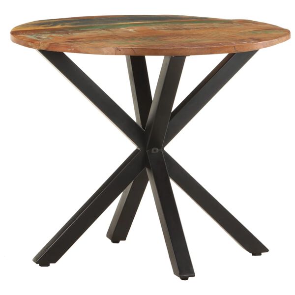vidaXL Table d'appoint 68x68x56 cm Bois de r&eacute;cup&eacute;ration massif