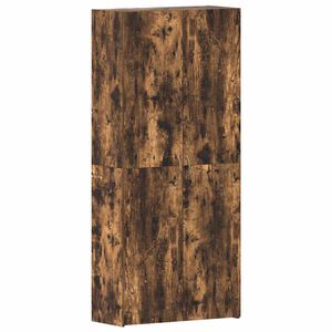 vidaXL Cabinet &agrave; chaussures 80 x 35.5 x 180 cm Bois d'ing&eacute;nierie