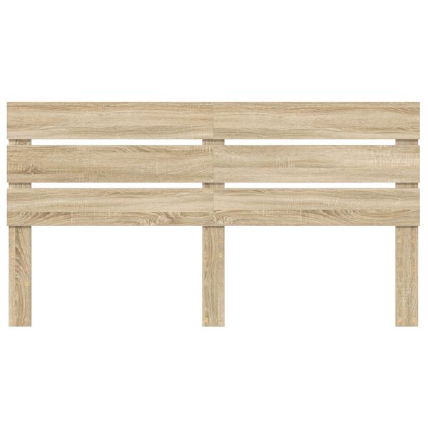 vidaXL T&ecirc;te de lit Ch&ecirc;ne Sonoma 200 cm Bois d'ing&eacute;nierie