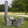 Madison Housse pour parasol sur pied 55x250 cm Gris