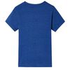T-shirt pour enfants m&eacute;lange de bleu fonc&eacute; 92