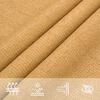 vidaXL Voile d'ombrage 160 g/m&sup2; carr&eacute; sable 7x7 m PEHD