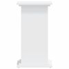 vidaXL Support pour plantes blanc 33x33x60 cm bois d'ing&eacute;nierie